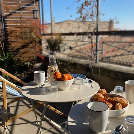 The Sunny - P2 With Terrace - City Centre Nîmes Kültér fotó