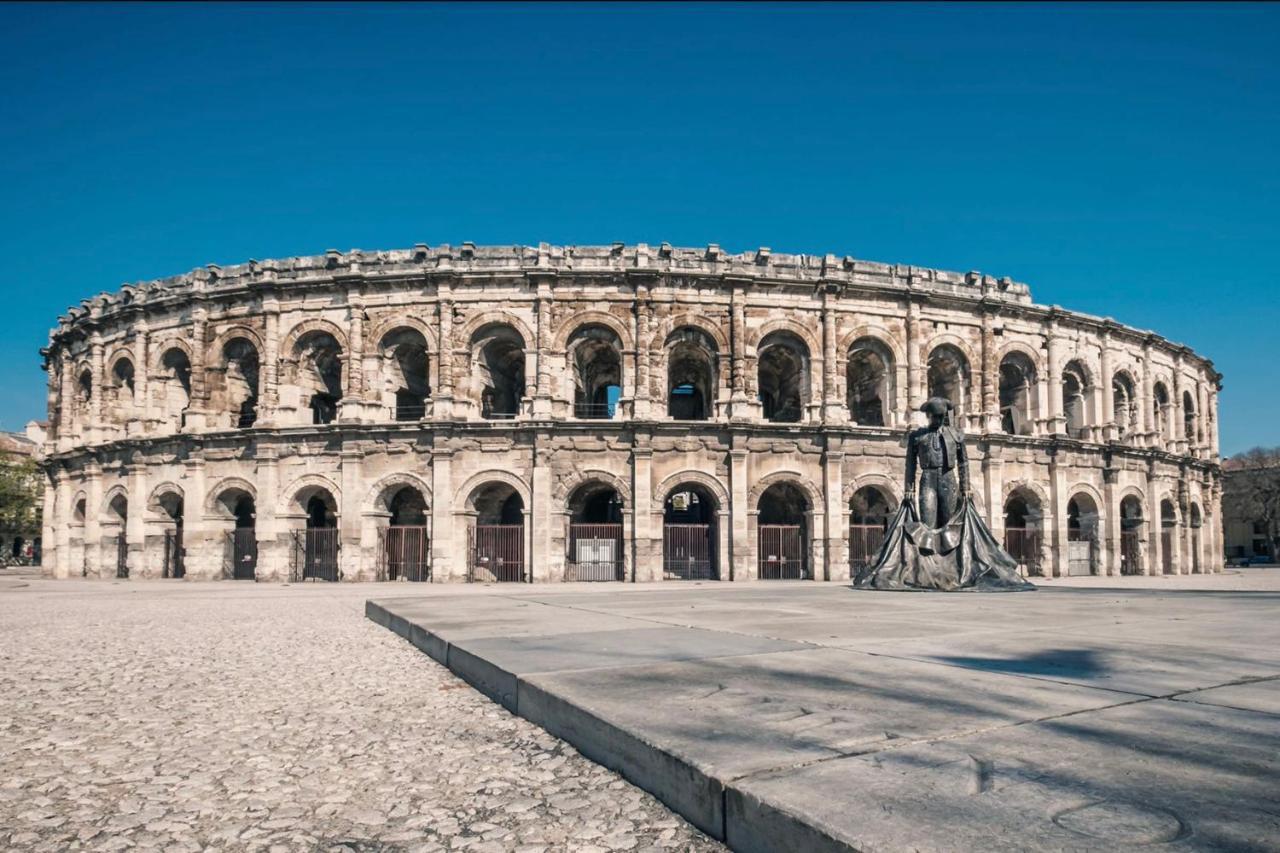 The Sunny - P2 With Terrace - City Centre Nîmes Kültér fotó