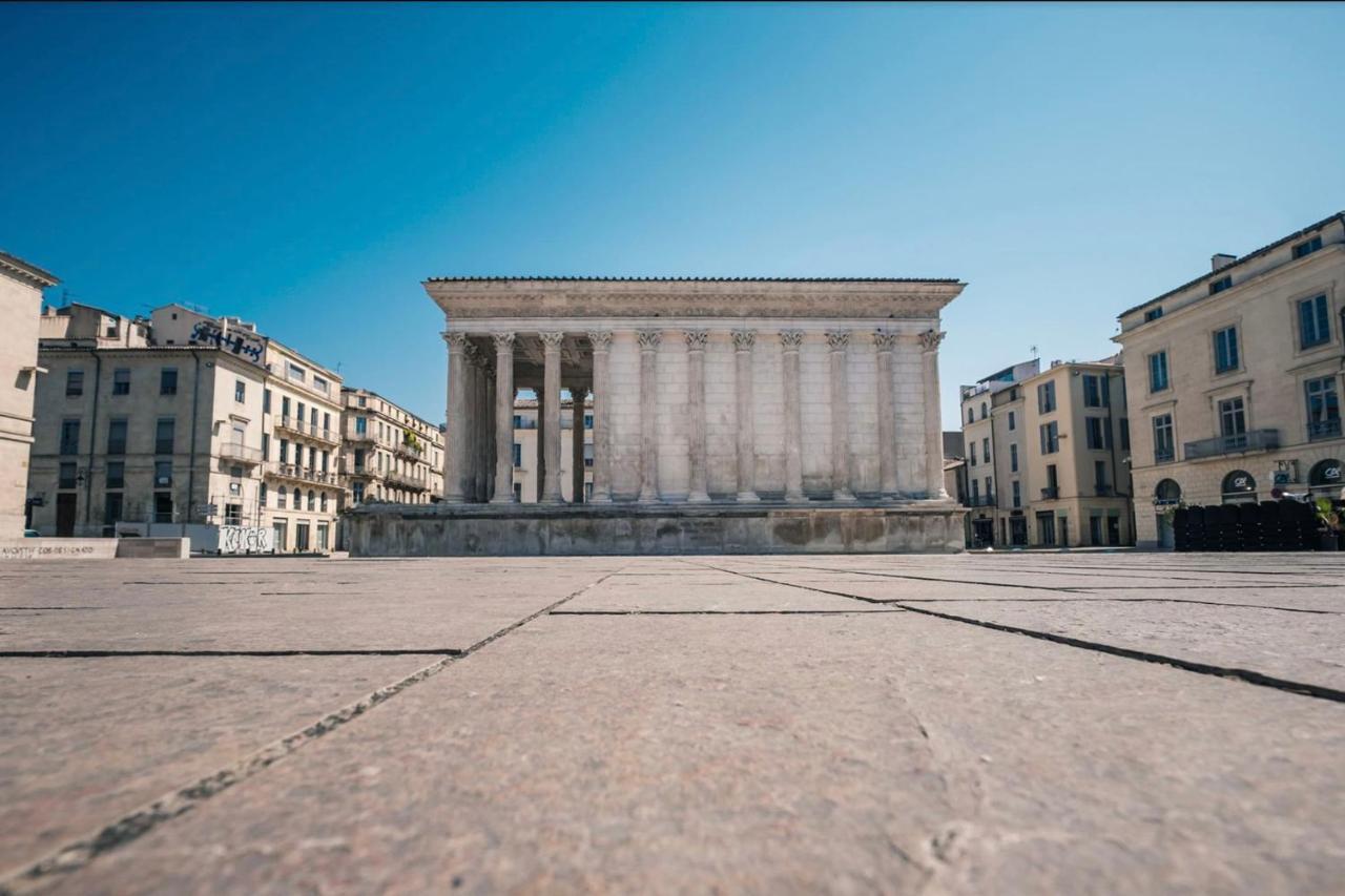 The Sunny - P2 With Terrace - City Centre Nîmes Kültér fotó
