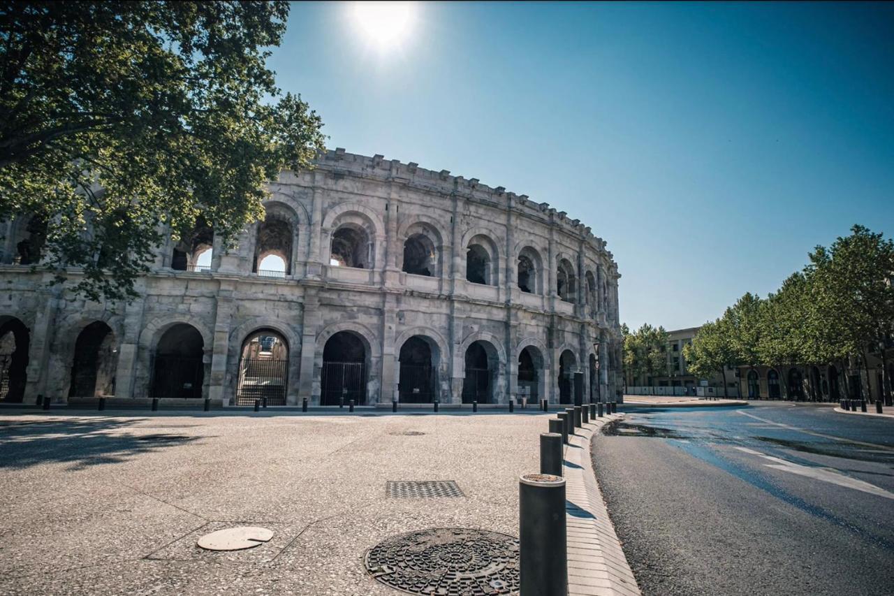 The Sunny - P2 With Terrace - City Centre Nîmes Kültér fotó